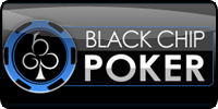 black chip poker logo